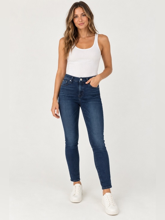 Hudson Jeans Denim - Hudson Nico Mid Rise Super‎ Skinny Ankle Jeans